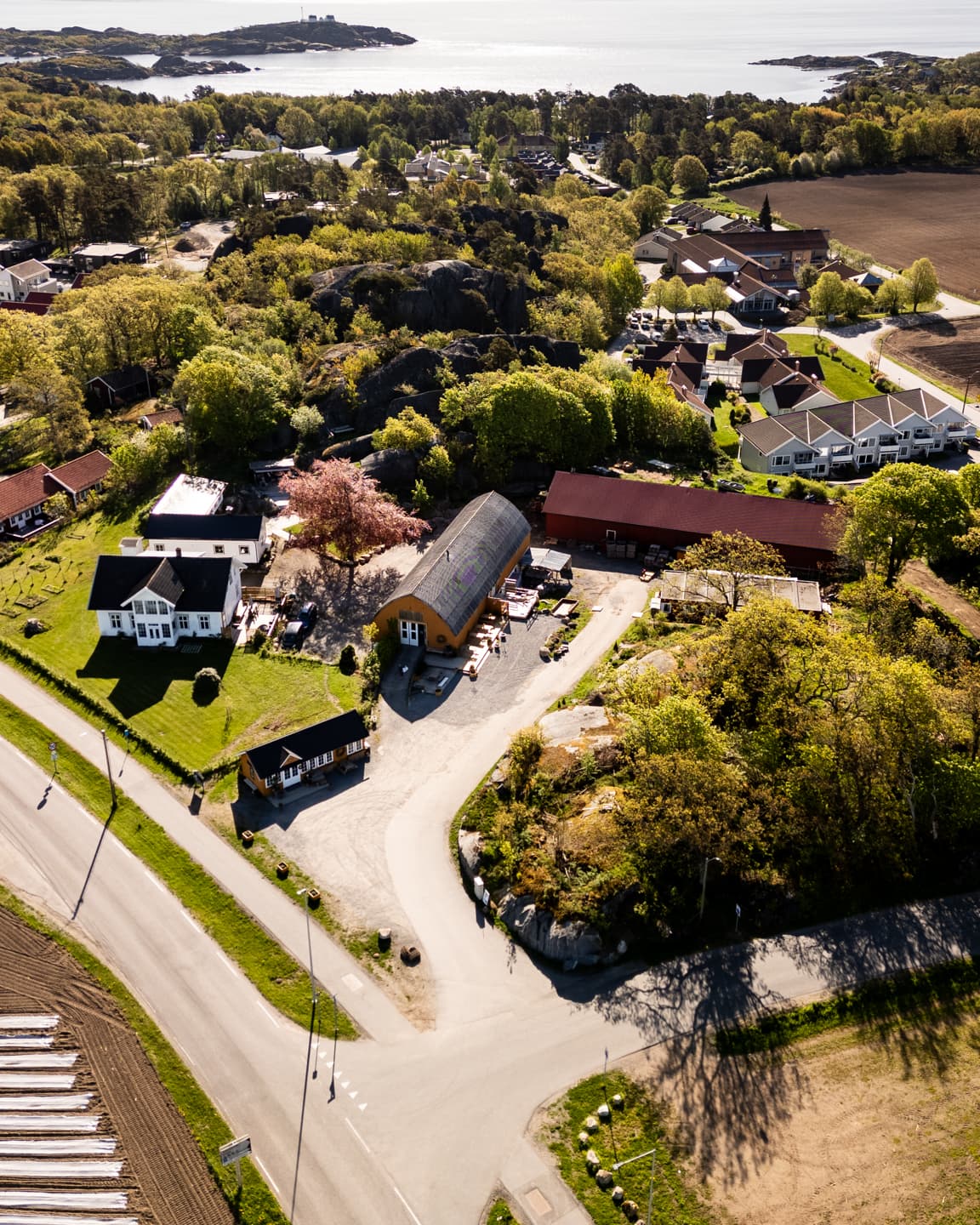 Dronefotografering i Vestfold - Luftfoto og dronevideo for bedrifter